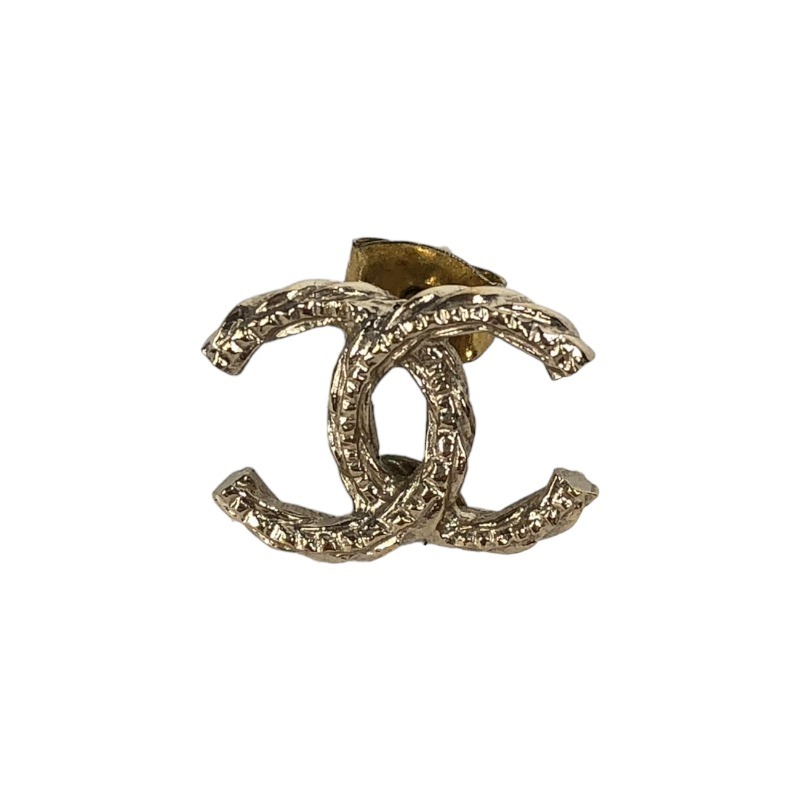 ヤフオク! - シャネル CHANEL ココマーク ピアス 片耳のみ ゴー...