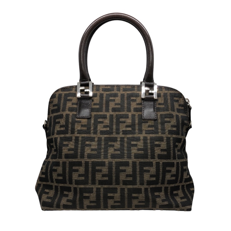 フェンディ FENDI ズッカハンドバッグ ブラウン ハンドバッグ