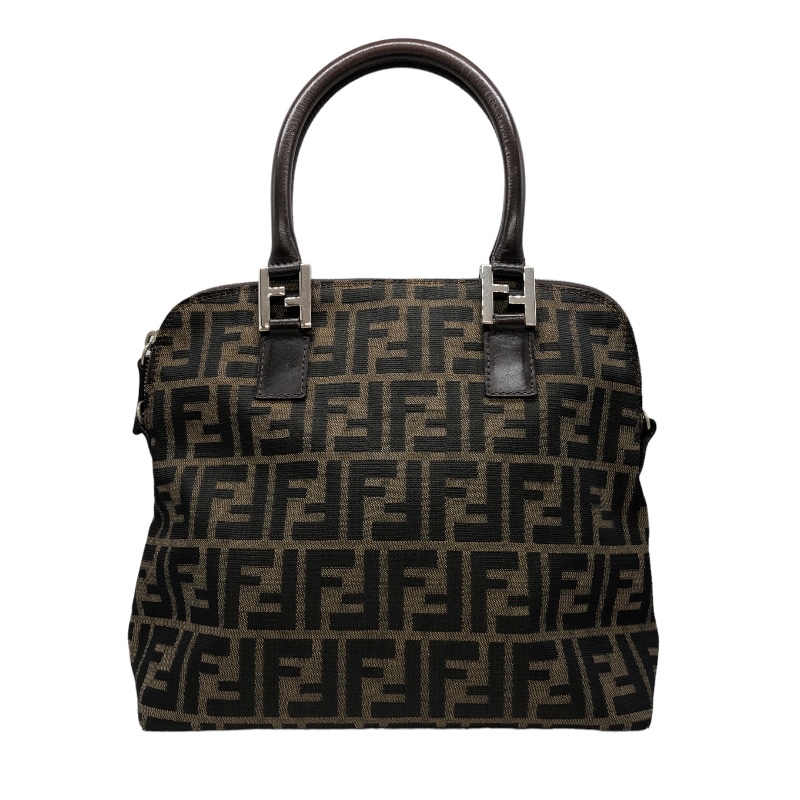 フェンディ FENDI ズッカハンドバッグ ブラウン ハンドバッグ