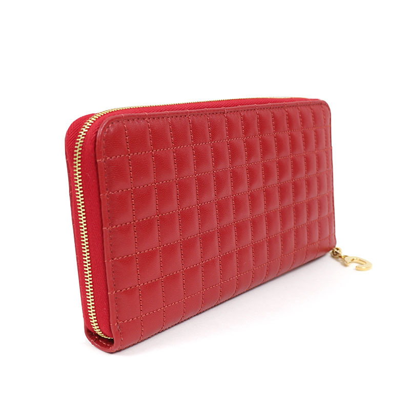 セリーヌ CELINE ラウンドファスナー 長財布 - 通販 - pinehotel.info