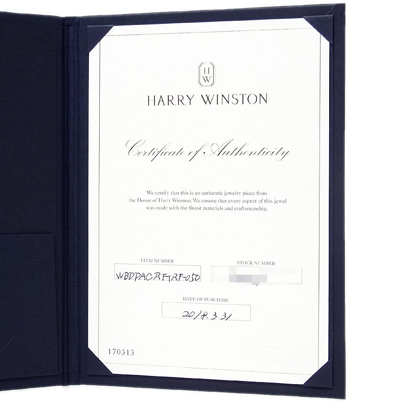 ハリーウィンストン HARRY WINSTON トラフィック アクセント バンドリング PT950 ダイヤモンド ジュエリー 中古_画像6