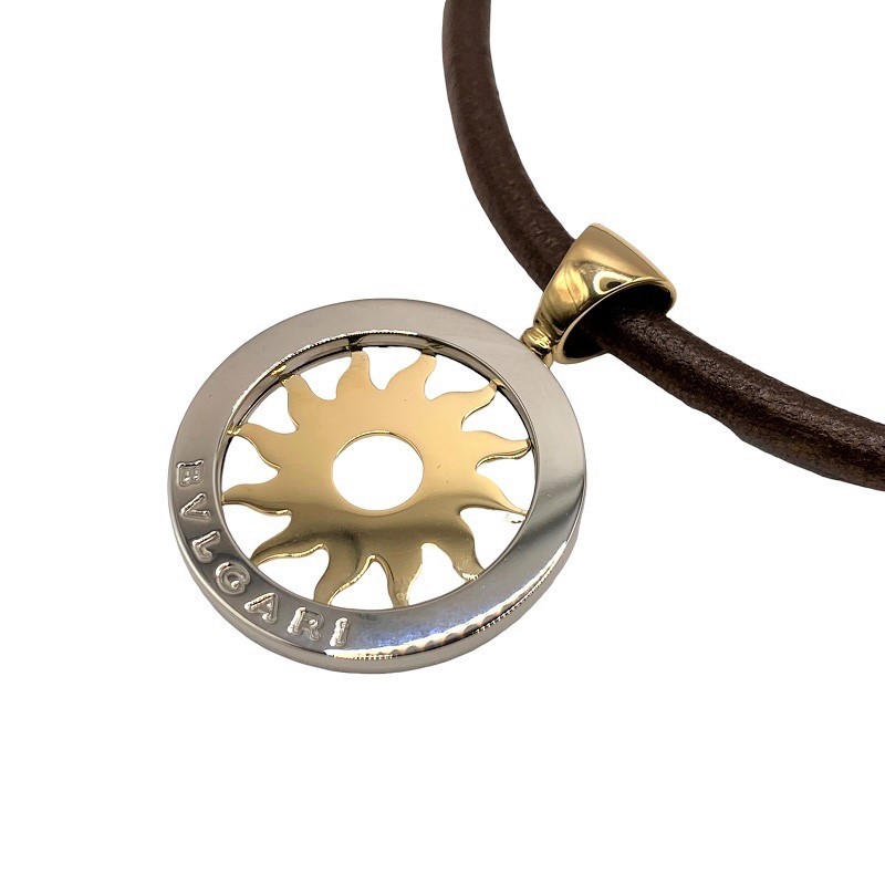 ブルガリ BVLGARI トンド サンチョーカー カーフ イエローゴールド
