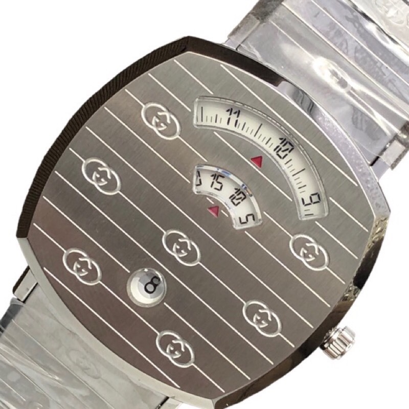 グッチ GUCCI グリップウォッチ 157.3 シルバー 腕時計 メンズ www 