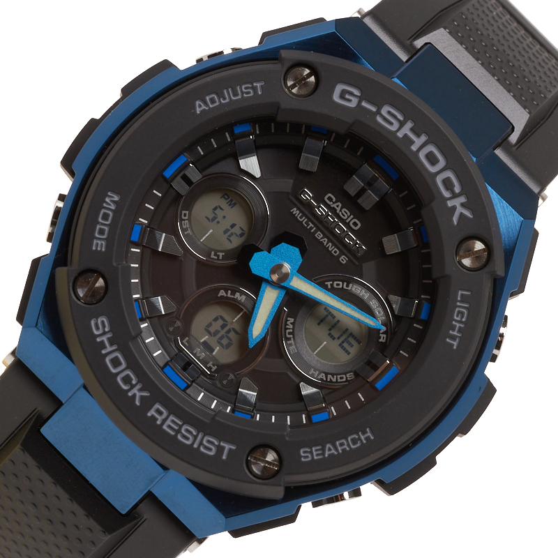 カシオ CASIO G-SHOCK GST-W300G ブラック 腕時計 メンズのサムネイル
