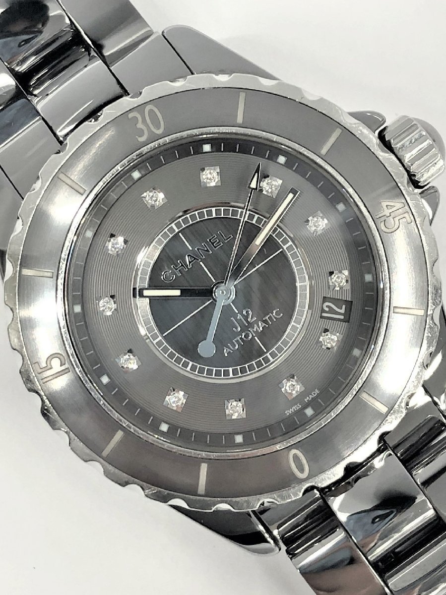 ◆◇◆ CHANEL J12 Chromatic H3242 シャネル クロマティック 腕時計 自動巻き オートマチック メンズ セラミック 稼働品 品 USED