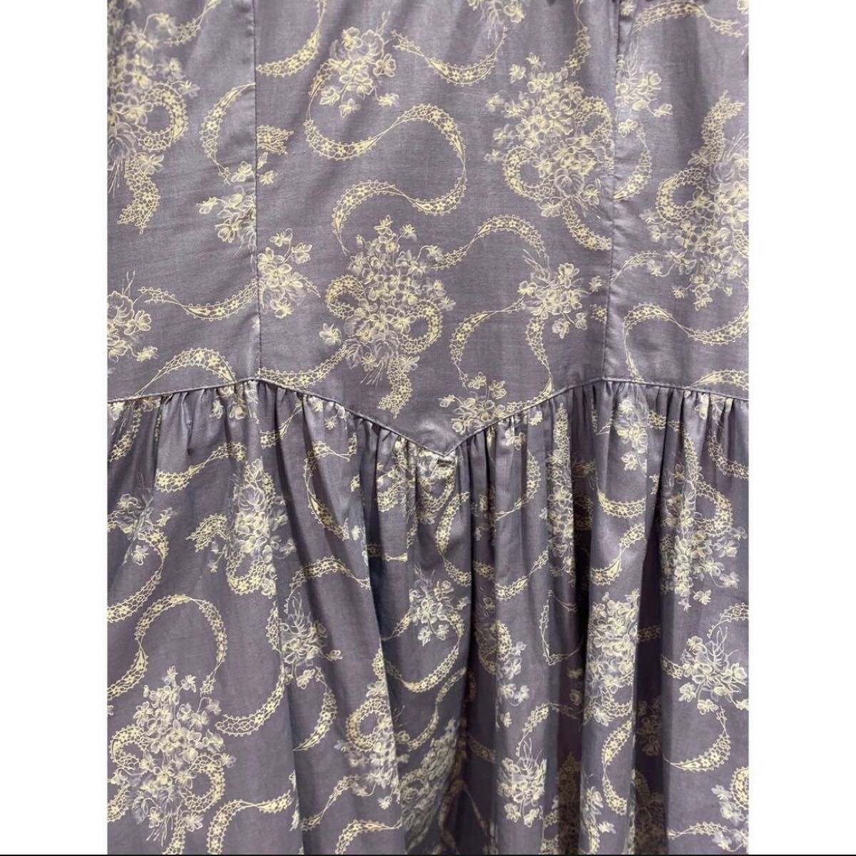 GUNNE SAX 花柄 水色 ワンピース ガニーサックス | www.mclegal.info