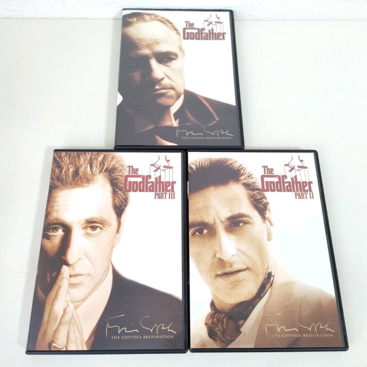 DVD B060 "The Godfather" Western films 3 volume set Ⅰ Ⅱ Ⅲ The Godfather PART1 PART2 PART3 digital li store version 