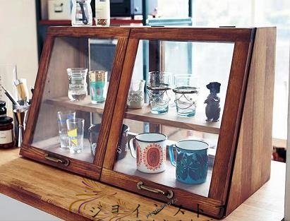  качество гарантия * стекло шкаф античный коллекция подставка стеклянный кейс 