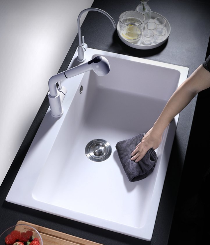 カタログギフトも! 特売! キッチンツール 水切りかご付 ホワイト