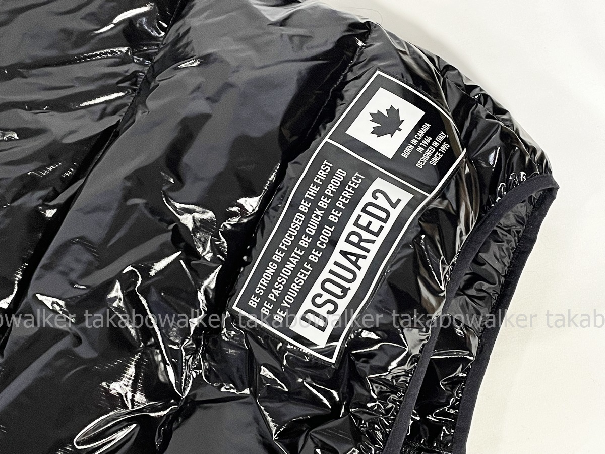 Dsquared2 ディースクエアード ダウンベスト PUFFER Gilet(46