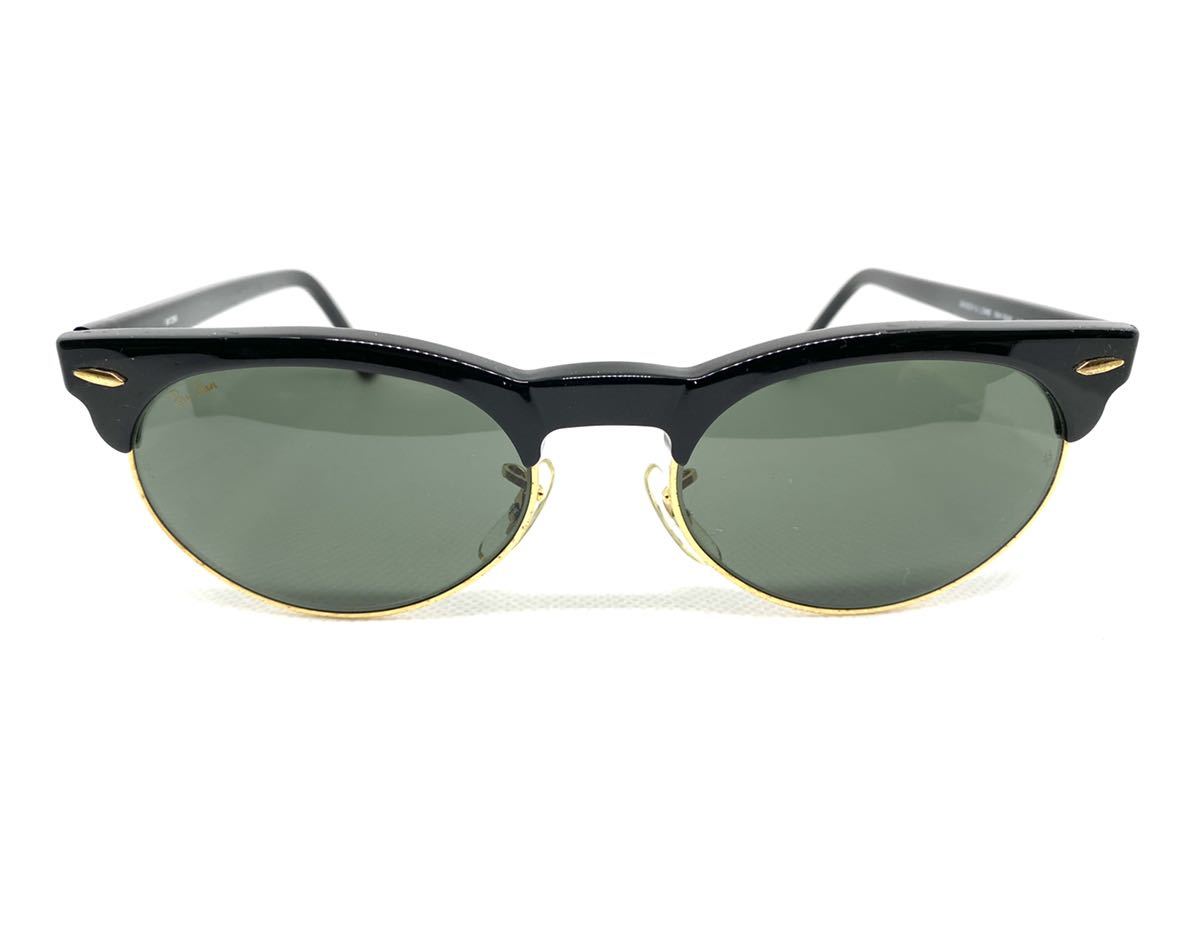 Ray-Ban B&L クラブマスター オーバルMAX W1266 BL (レンズにBL砂打ち有り USA製 G-15 ビンテージ ボシュロム レイバン)サングラス 220324_画像5