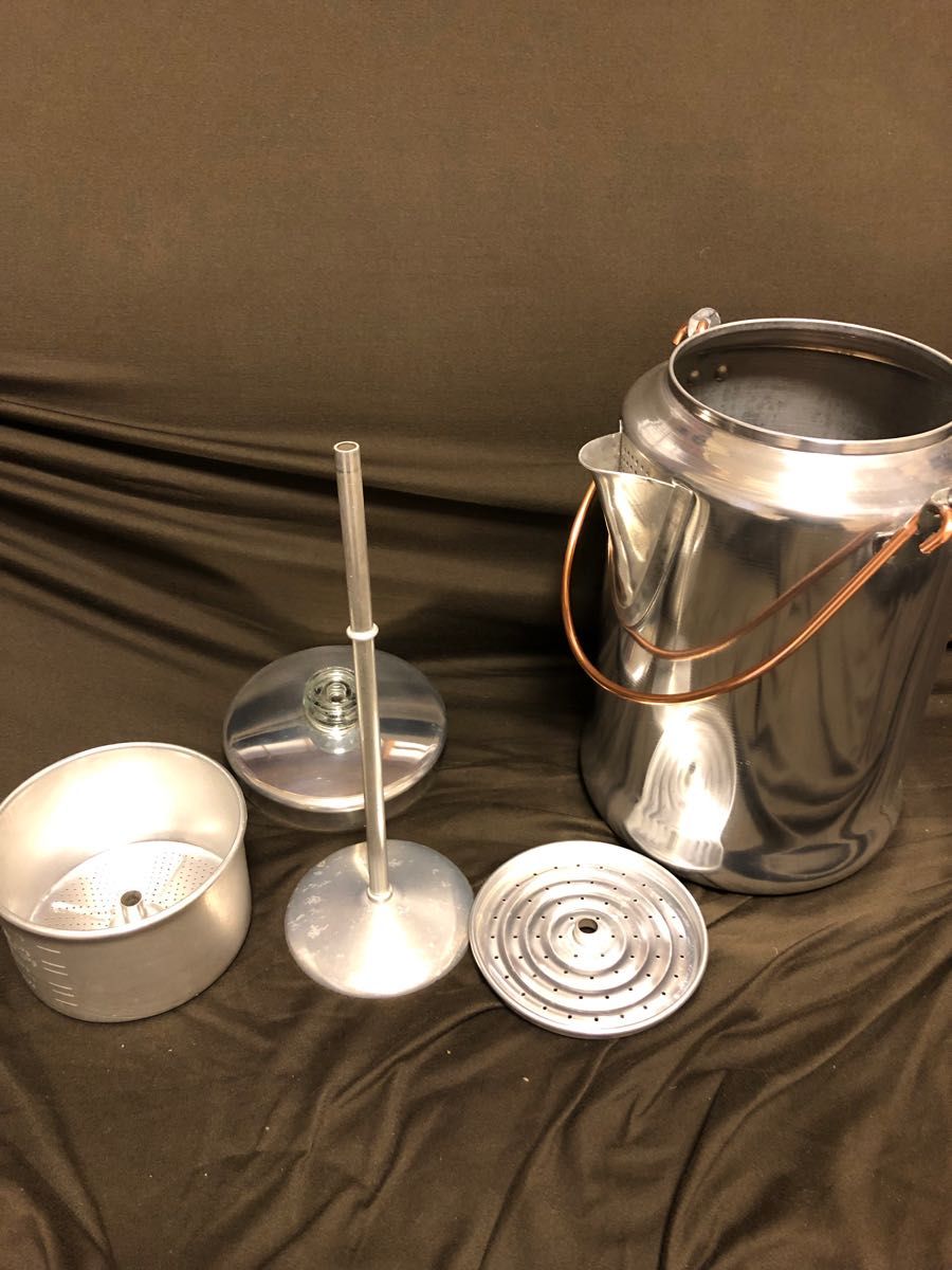 コメット社製 アルミパーコレーター20cups ヴィンテージ コメット社製 アルミパーコレーター20cups ヴィンテージ