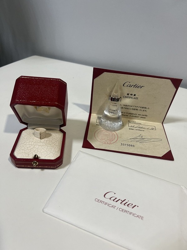 Cartier カルティエ ラブリング K18WG 付属品有 正規品 | cmcrock.com