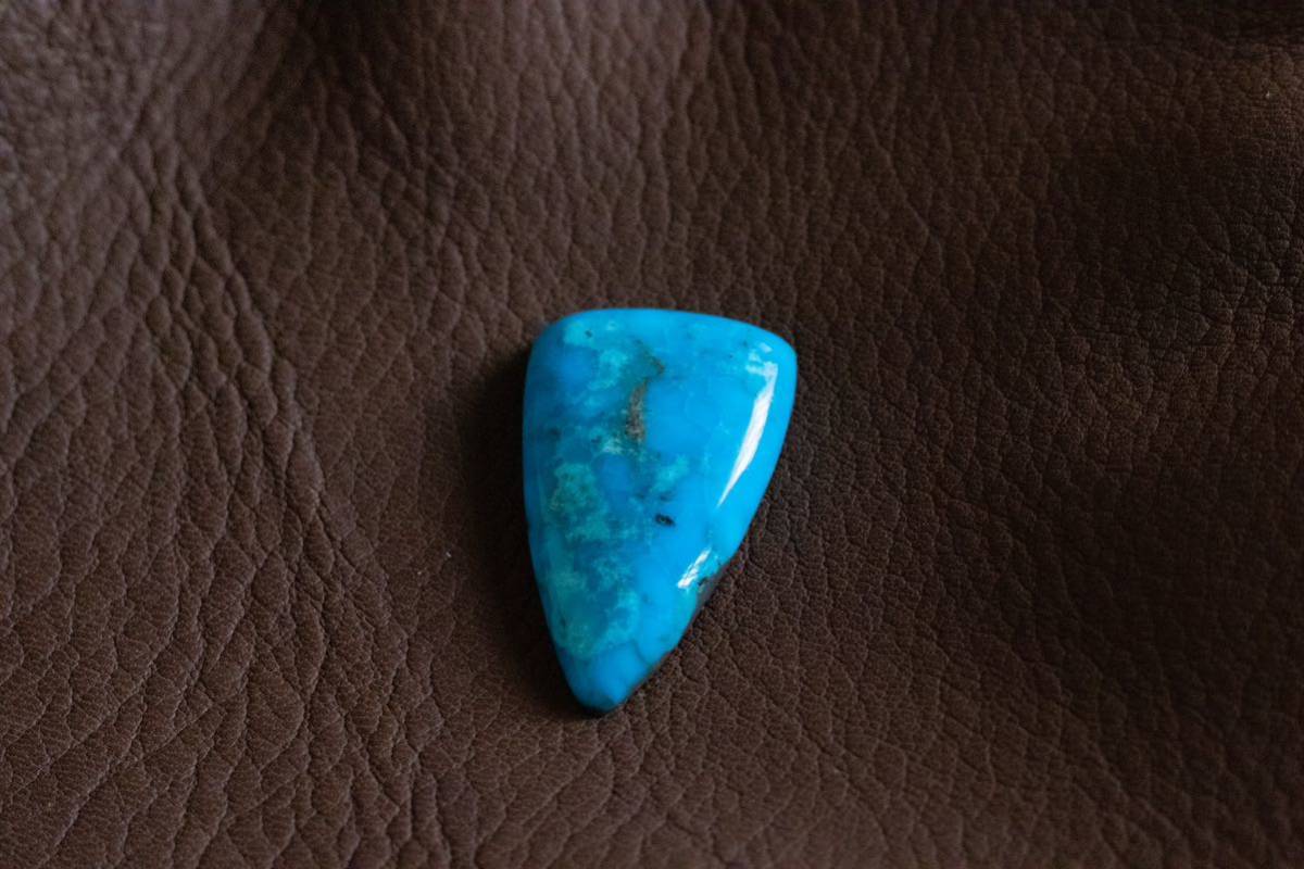 ギフ_包装】 Turquoise Morenci 71.5ct モレンシーターコイズ ルース