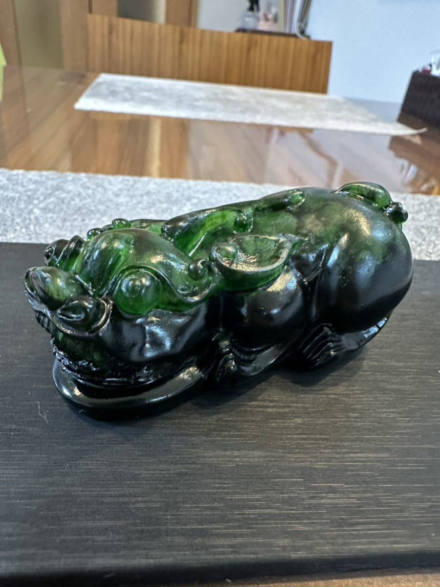 新品?正規品 N-149夜光斑霊 斑彩石 貔貅置物 お守り 縁起物 金運 香りあり 車内飾り その他 新品?正規品 N-149夜光斑霊 斑彩石 貔貅置物 お守り 縁起物 金運 香りあり 車内飾り その他