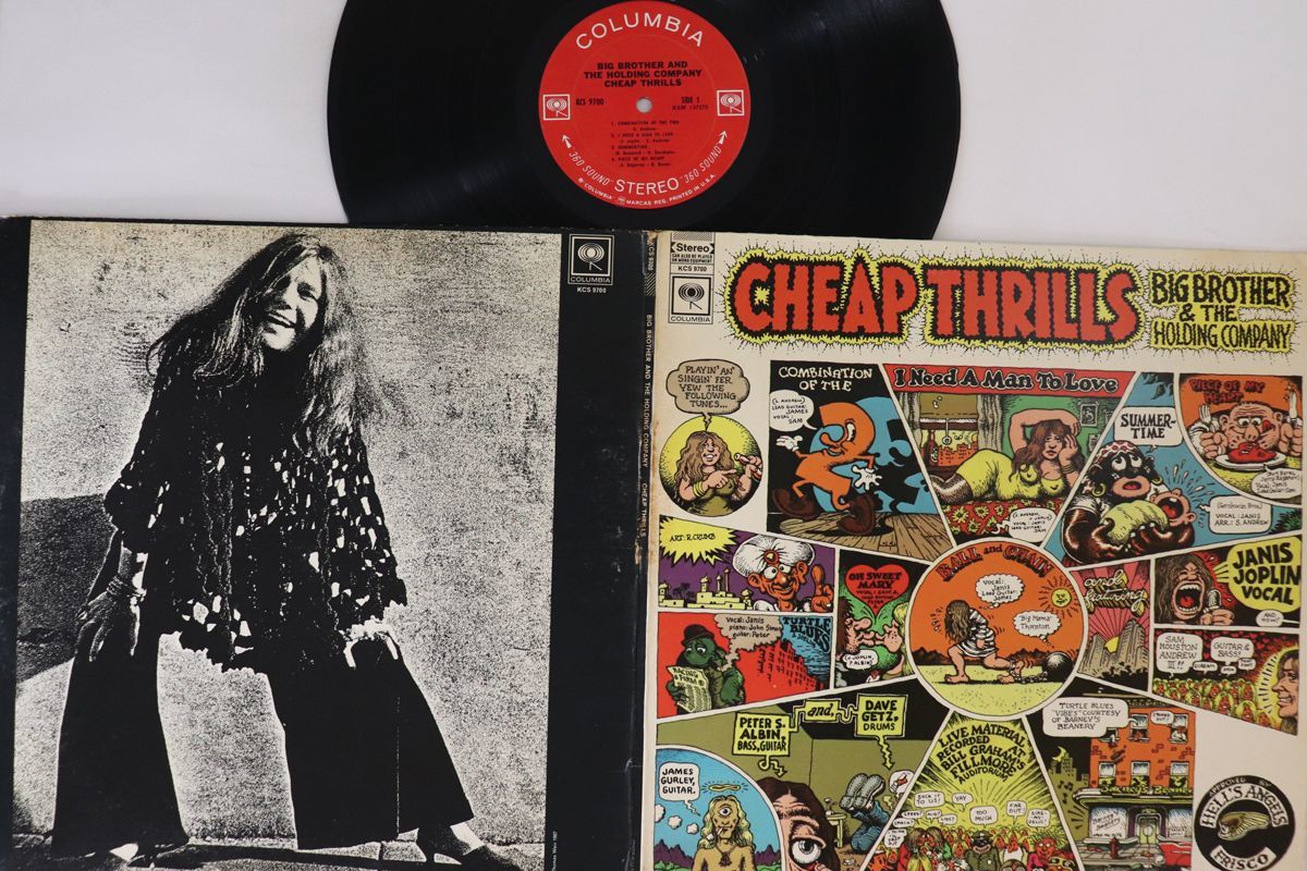 米LP Big Brother & The Holding Company Cheap Thrills KCS9700 COLUMBIA /00400の画像1