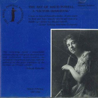 輸入CD Yehudi Menuhin Art Of Maud Powell A Victor Immortal MPF3 MAUD POWELL /00110_画像1