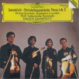 CD Hagen Quartett Janacek Streichquartette No.1 No.2 Wolf Italienische Serenade F00G20432 GRAMMOPHON /00110_画像1