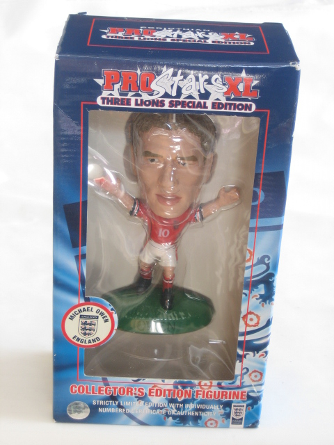 [ corinthian ] Pro Star zXL Michael *o-wen( England representative ) MICHAEL OWEN* box unopened * soccer figure CORINTHIAN