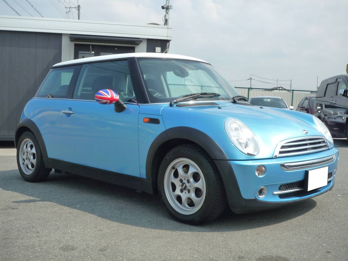 16 year latter term Mini Cooper [ white roof * spare inspection service ]15 inch aluminium wheels!ETC! foglamp! ceiling shide . none! safely .! real run guarantee 8.6 ten thousand km!