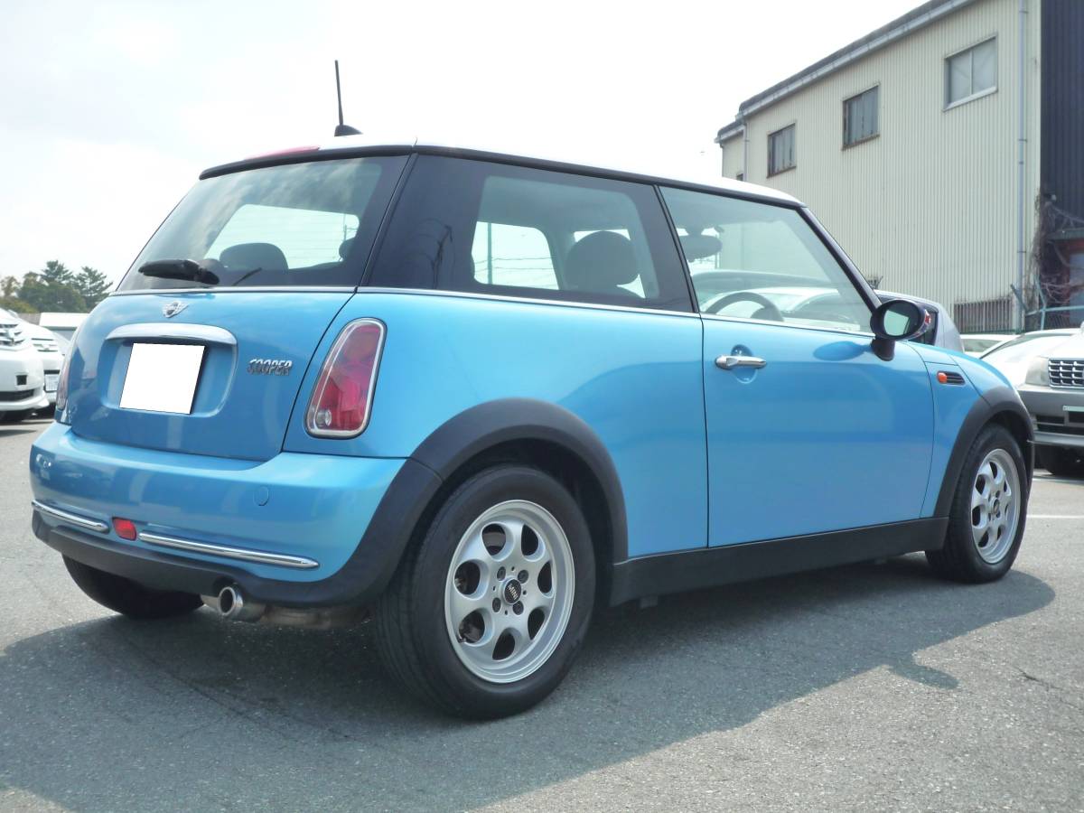 16 year latter term Mini Cooper [ white roof * spare inspection service ]15 inch aluminium wheels!ETC! foglamp! ceiling shide . none! safely .! real run guarantee 8.6 ten thousand km!