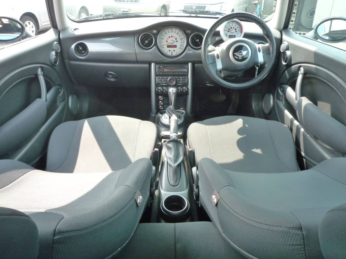 16 year latter term Mini Cooper [ white roof * spare inspection service ]15 inch aluminium wheels!ETC! foglamp! ceiling shide . none! safely .! real run guarantee 8.6 ten thousand km!