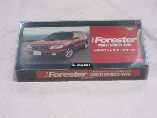  first generation Forester Forester Subaru video new goods 