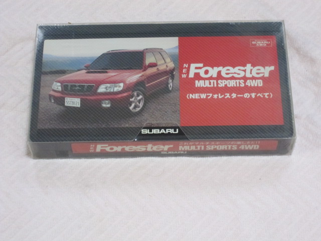  first generation Forester Forester Subaru video new goods 