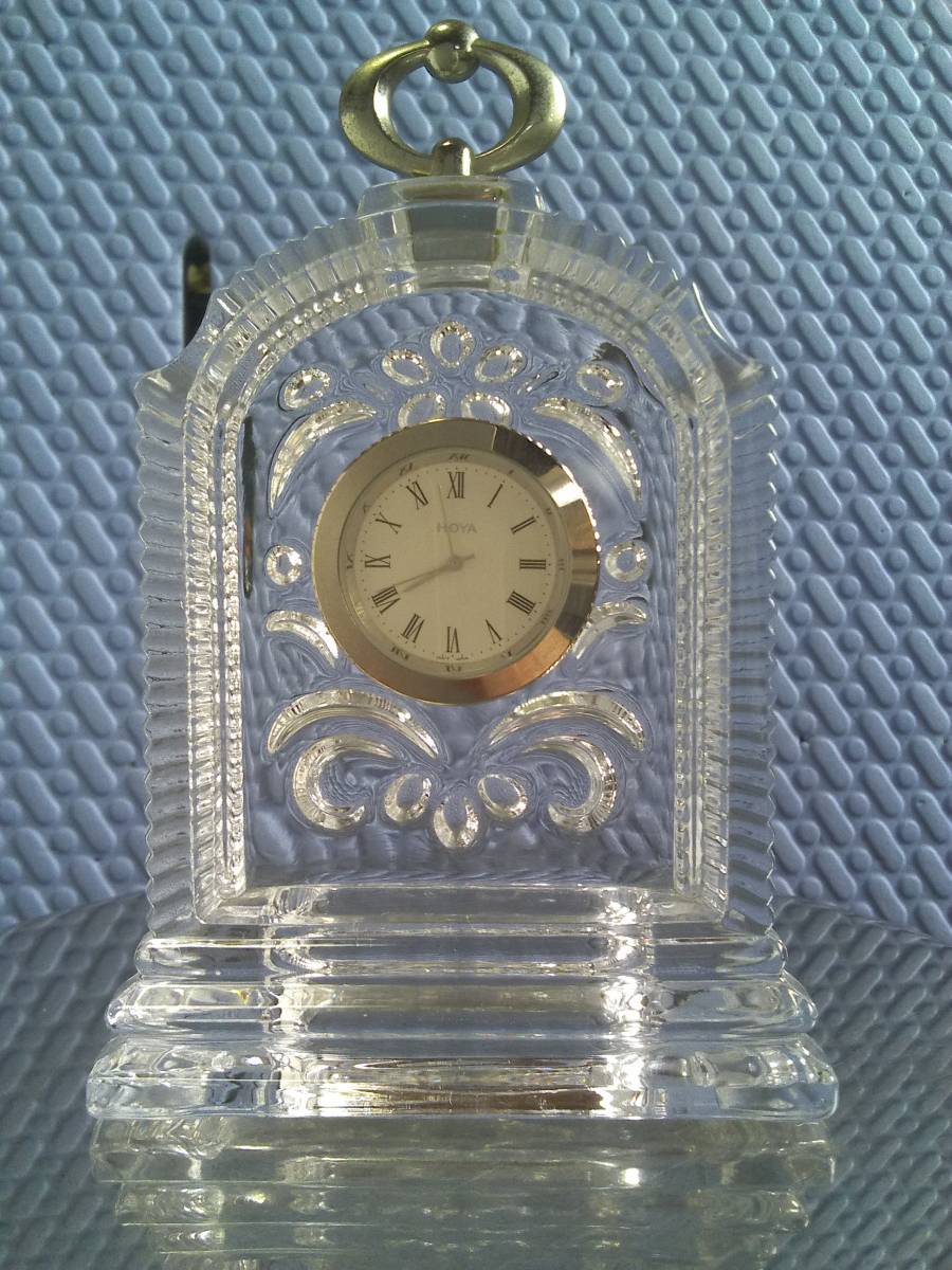 HOYA glass put clock 