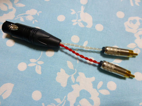XLR connector 4 pin ( female ) - 2.5mm4 ultimate conversion cable o-g line ( custom correspondence possibility ) SP1000 Fiio KANN AK380 DP-X1A