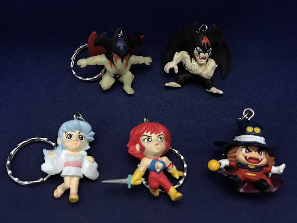 = van Puresuto = Nagai Gou Cara assortment figure key holder Cutie Honey / Devilman / snow .. etc. 5 point summarize @ not for sale prize limitation 