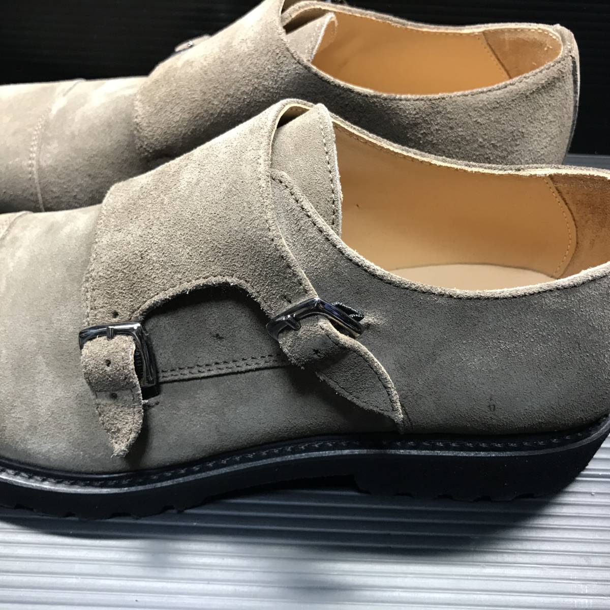 ディーノドラーギ（DINO DRAGHI） イタリア・ナポリ製革靴 EU43_画像7