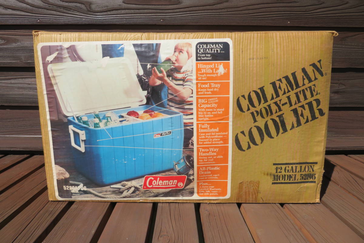 Yahoo!オークション - 希少 80's Coleman MODEL NO5286A 箱付き Yahoo!オークション - 希少 80's Coleman MODEL NO5286A 箱付き