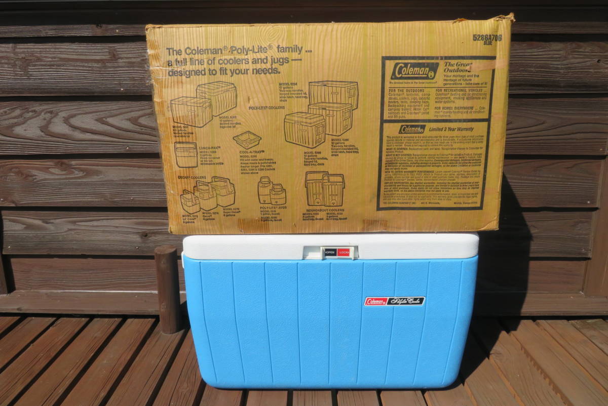 8400円 希少 80's Coleman MODEL NO5286A 箱付き コールマン 8400円 希少 80's Coleman MODEL NO5286A 箱付き コールマン