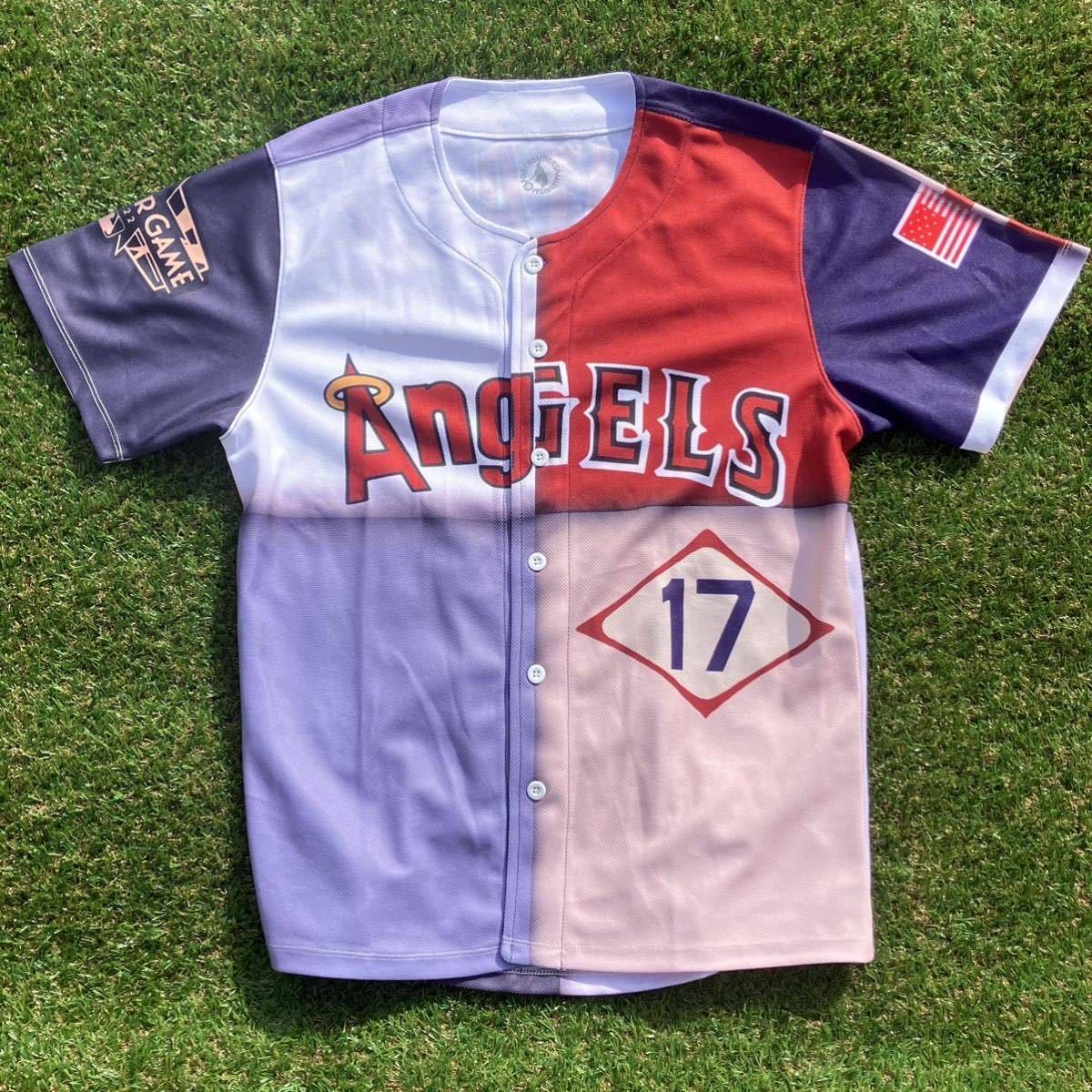 非売品 XLサイズ 大谷翔平 エンゼルス ミックスユニフォーム MLB 非売品 XLサイズ 大谷翔平 エンゼルス ミックスユニフォーム MLB