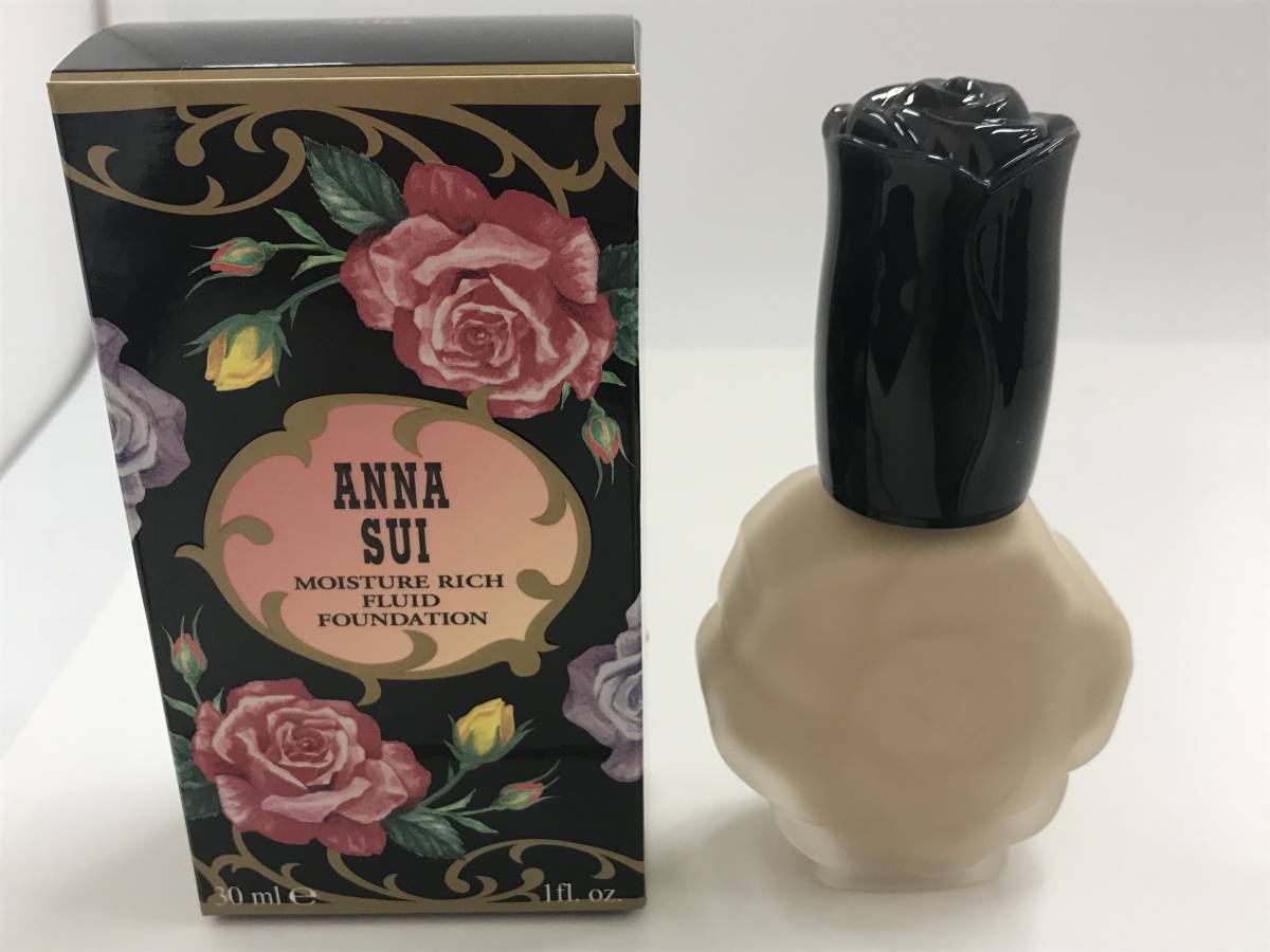 ANNA SUI【アナスイ】モイスチュア リッチ フリュイド ファンデーション B02 30ml（保管品/見本品/未使用品）＃164962-52_画像1