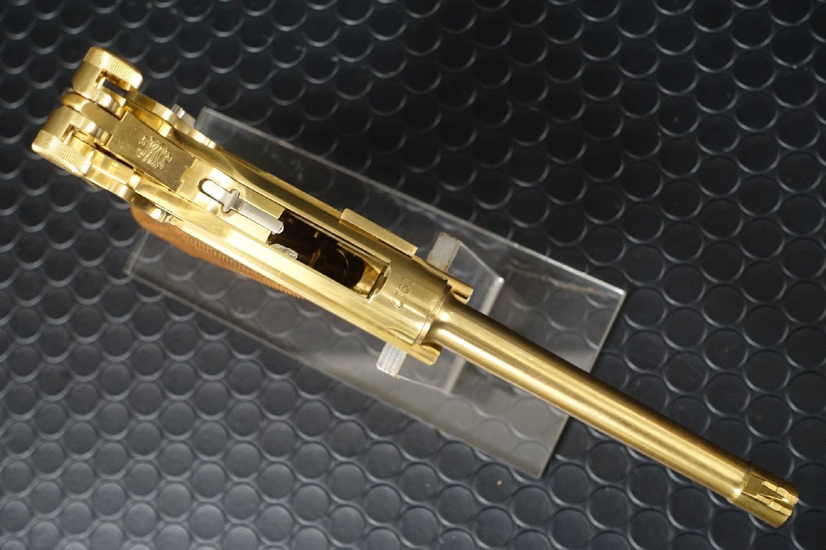 マルシン　ルガー　P08　6インチ　木製グリップ付　SMG金属モデル_画像6