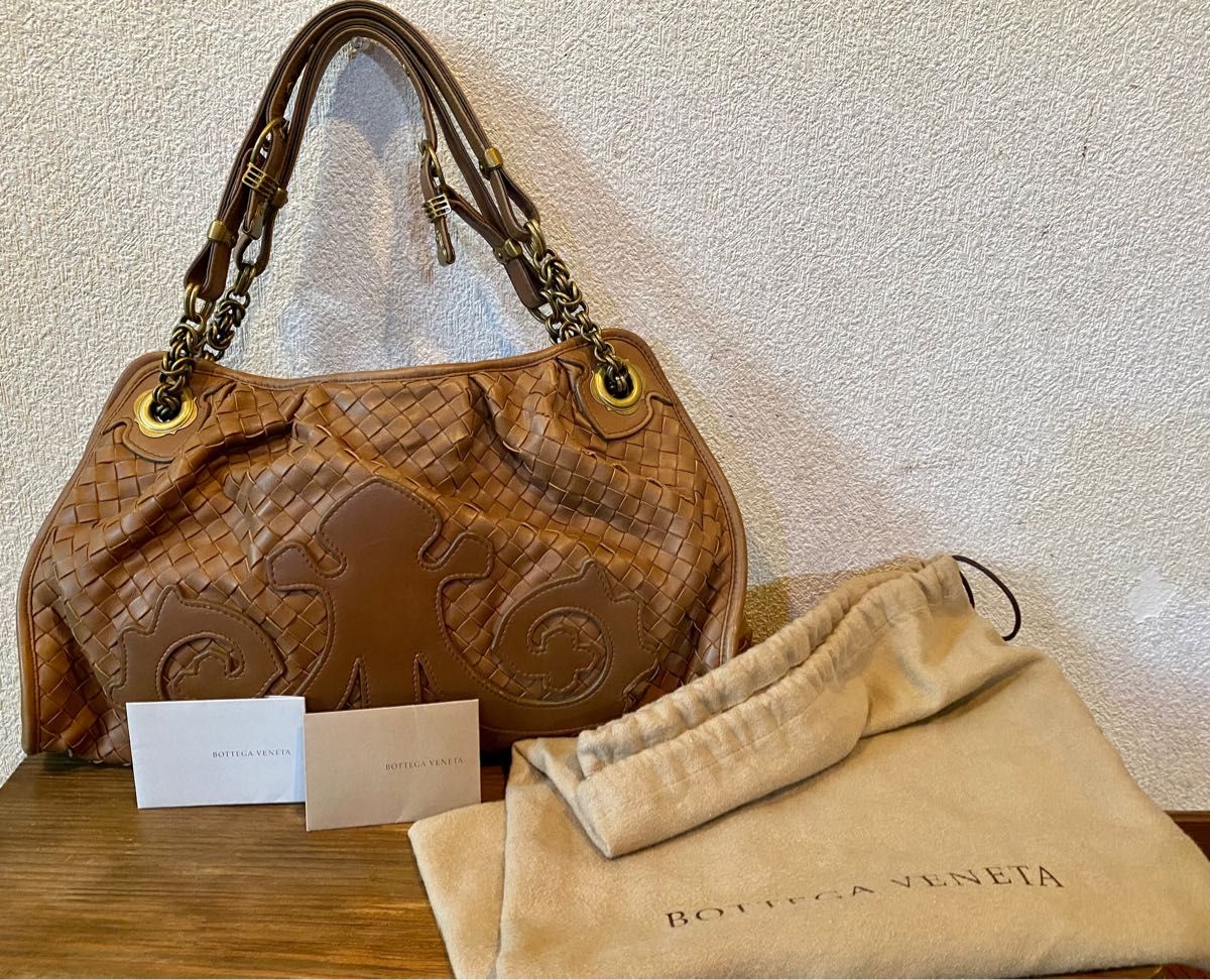 Bottega Veneta】ハンドバッグ リザード オレンジ 肩かけ | www