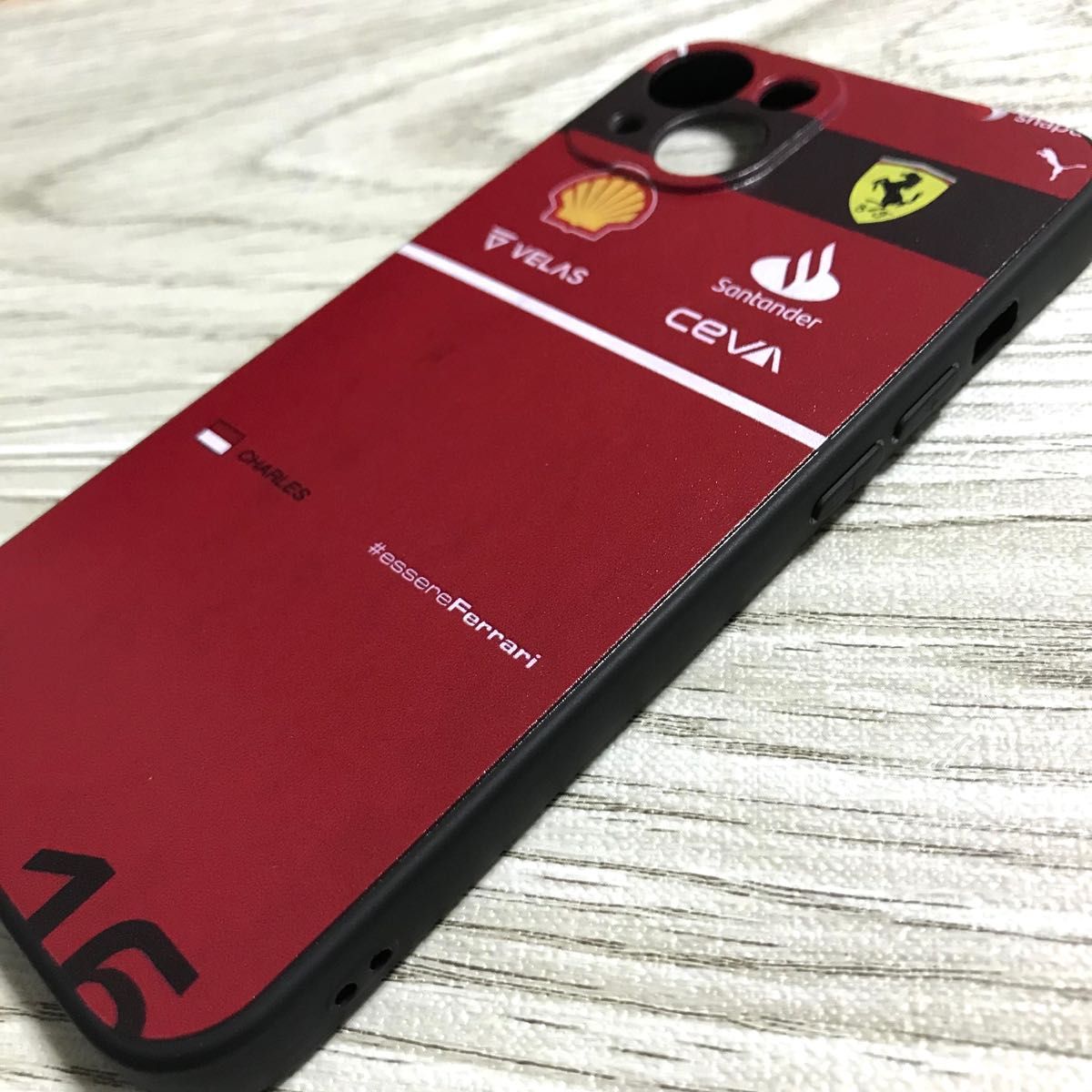 シャルル・ルクレール レーシング スーツ iPhone 13 ケース F1 シャルル・ルクレール レーシング スーツ iPhone 13 ケース F1
