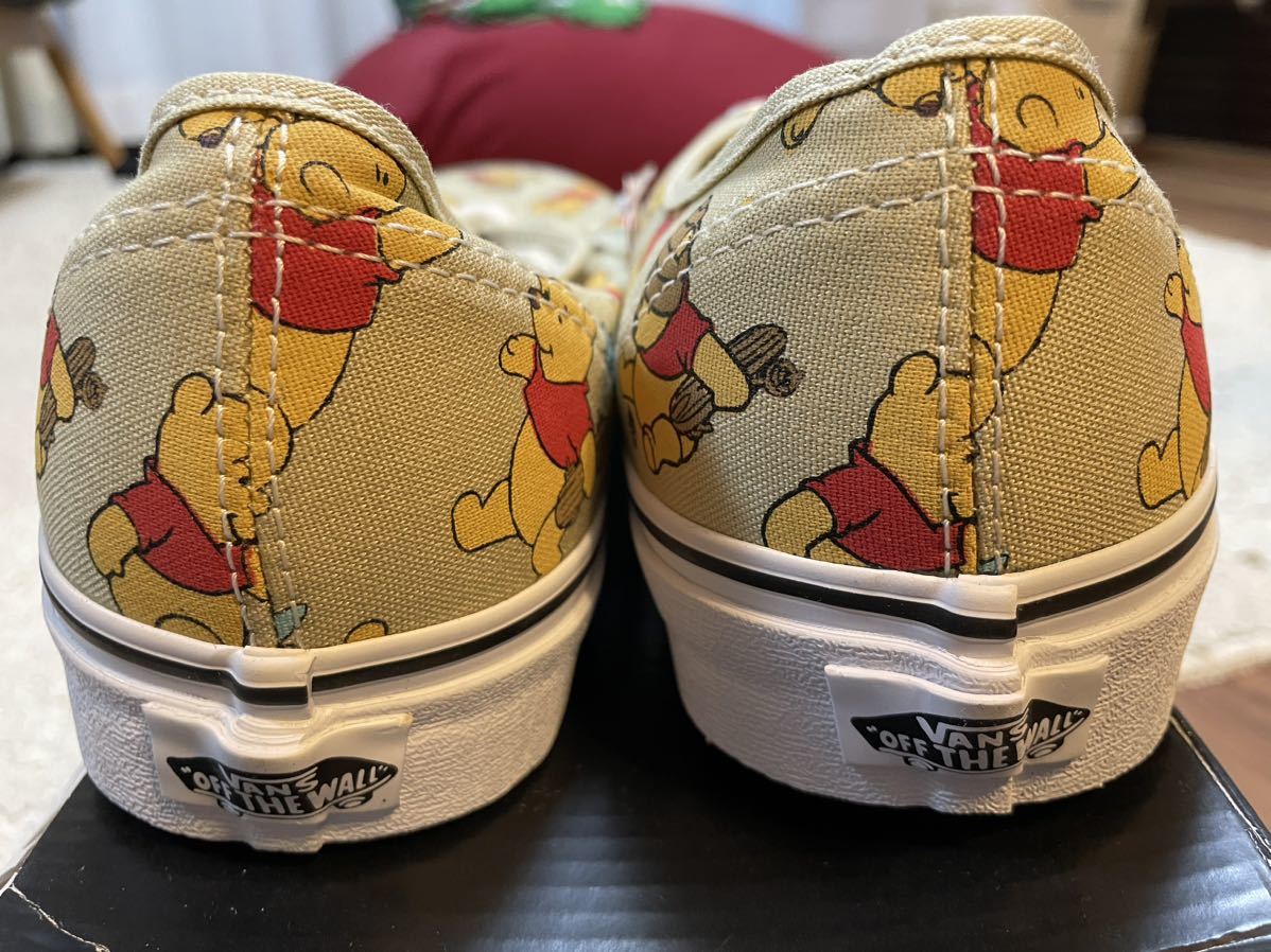 VANS AUTHENTIC Disney Winnie The Pooh 新品未使用 バンズ オーセンティック ディズニー くまのプーさん 1 2 3 4 5 6 7 8 9_画像6