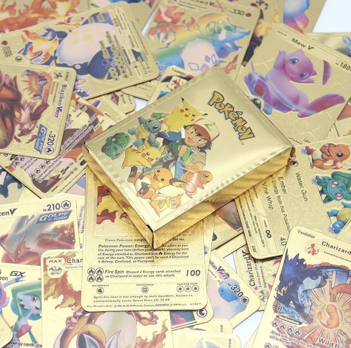 Yahoo!オークション - ポケモンカード 英語 金箔 金色 ゴールド Yahoo!オークション - ポケモンカード 英語 金箔 金色 ゴールド