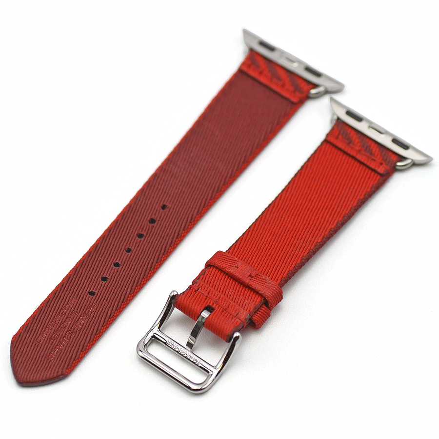 HERMES Hermes Apple Watch Apple watch for nylon strap Jean pin g simple toe ru38-40mm for unused 