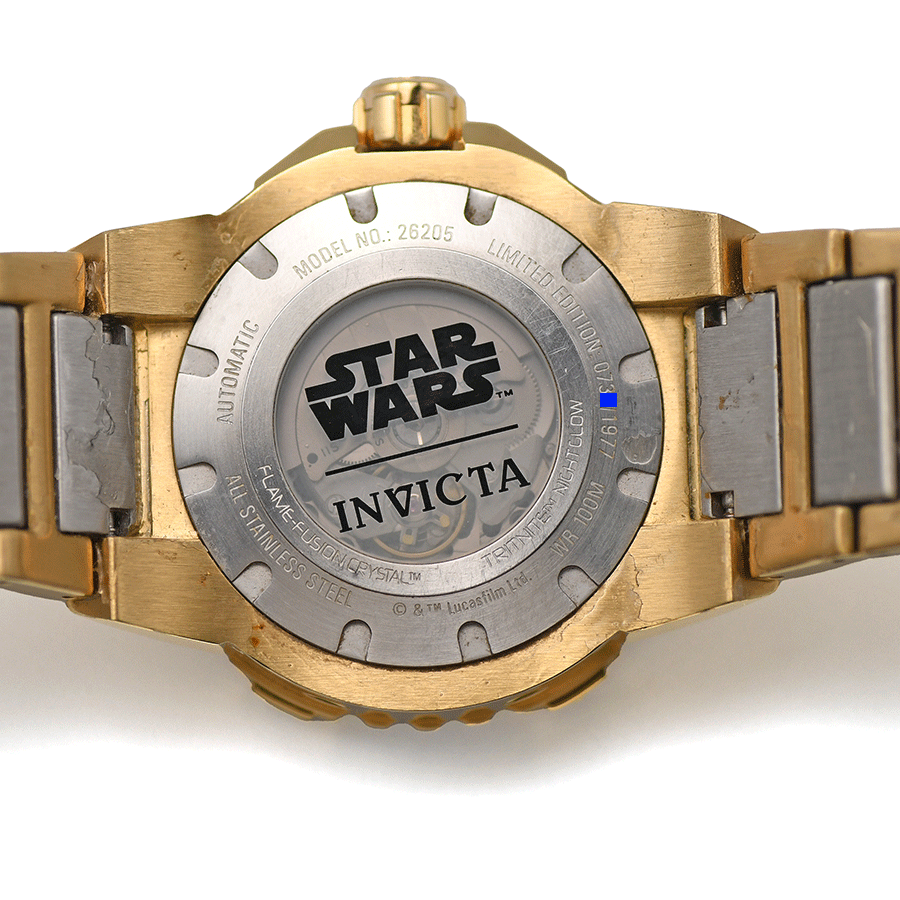 INVICTA インヴィクタ Star Wars スターウォーズ C-3PO リミテッドエディション 世界限定1977本 26205 自動巻
