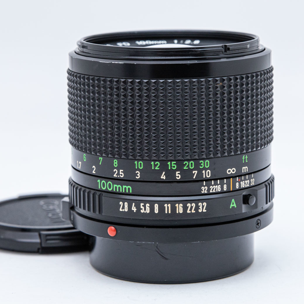 Canon New FD 100mm F2.8　【管理番号A1570】_画像1