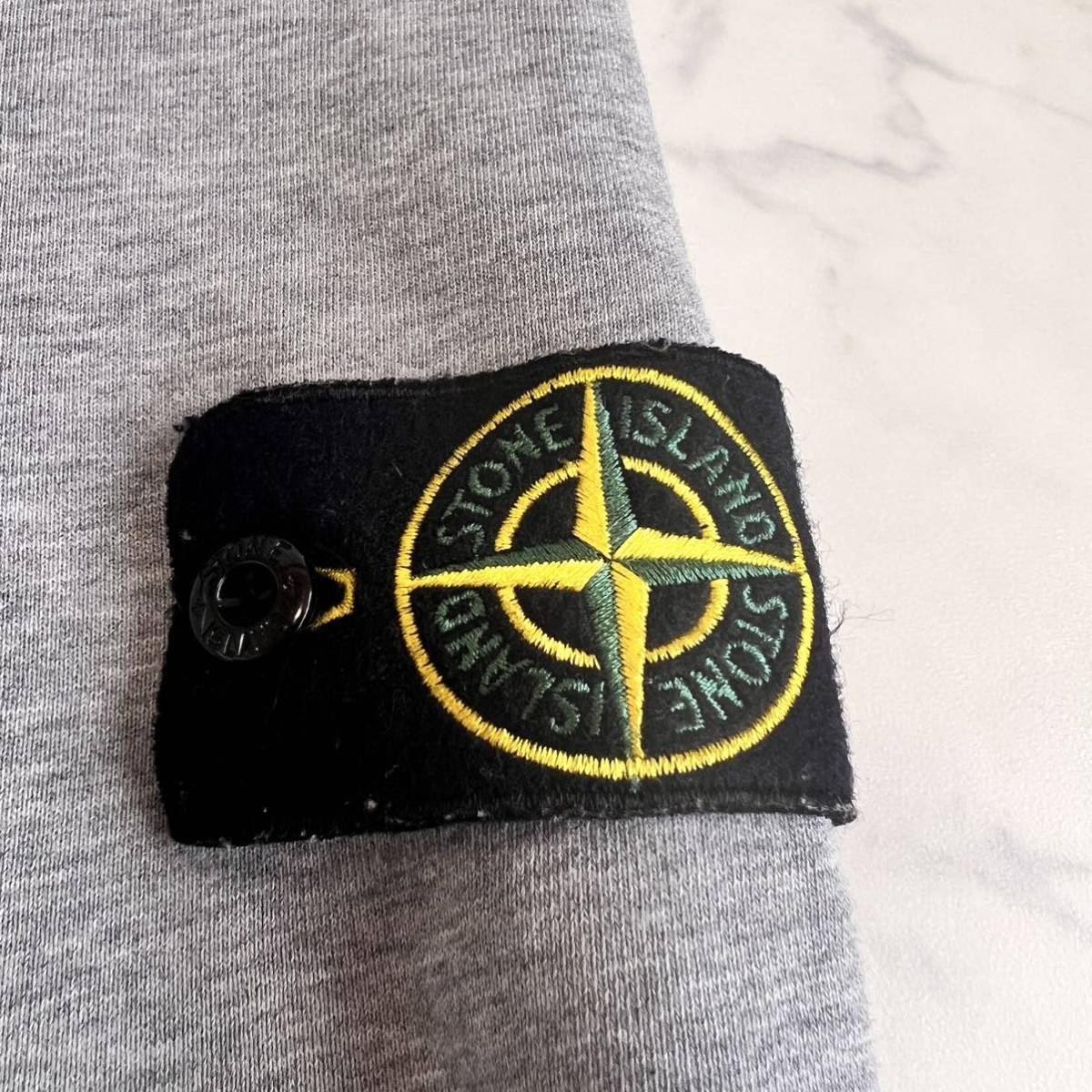 美中古 本物 STONE ISLAND ストーンアイランド 21SS GARMENT DYED CREW