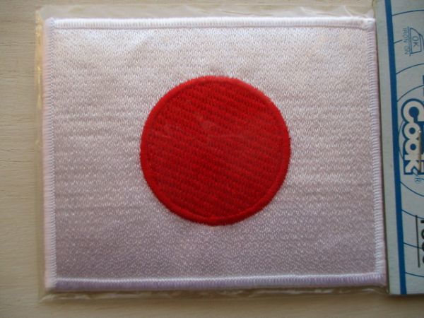 【送料無料】日の丸 日本 国旗 パッチ刺繍ワッペン/FLAG旗JAPAN腕章PATCHニッポンJAPANアーミーHINOMARU自衛隊グッズ装備サバゲー M53_画像2