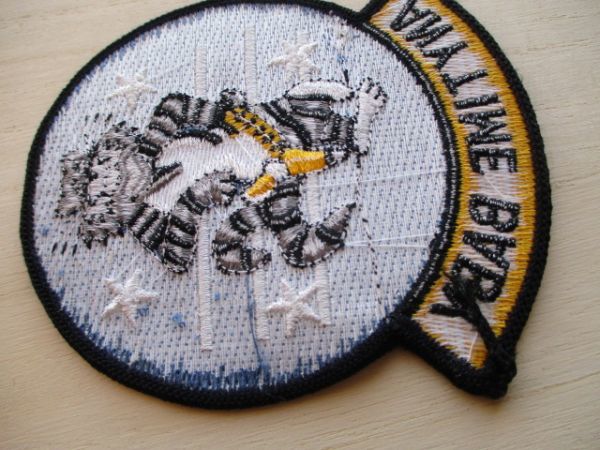 【送料無料】アメリカ海軍 F-14 ANYTIME BABYトムキャットTOM CATパッチ刺繍ワッペン/PATCHネコ戦闘機TOMCAT攻撃戦隊USN米軍NAVY雄猫 M53_画像7