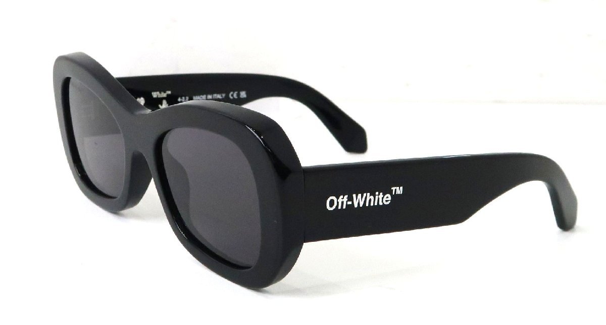OFF-WHITE ZURICH SUNGLASSES BLACK オフホワイト 売り出し値下 メンズ