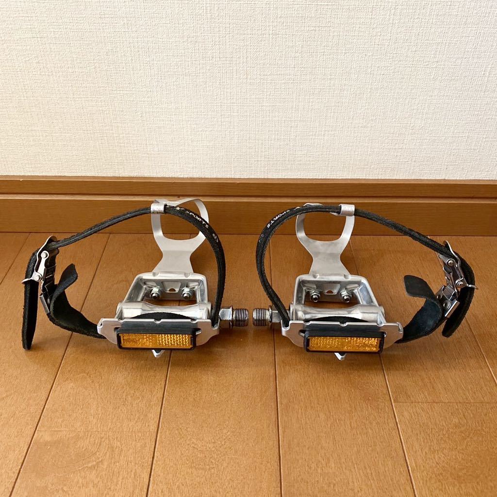 気質アップ MKS ペダル トゥークリップ Lサイズ 左右セット トゥ