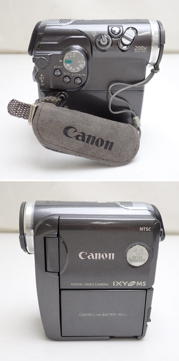 Yahoo!オークション - ◇Canon/キャノン IXY DV M5 デジタルビデオ...